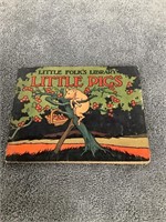 1928 Little Folks Library "Little Pigs"