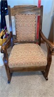 Antique Rocking Chair Over 100 Years Old Newly