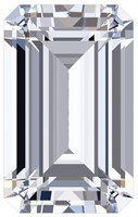 Emerald 3.17 carats H VS1 Certified Lab Diamond