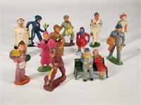 ASSORTED LOT OF ANTIQUE LEAD BARCLAY FIGURES