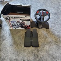 Psx steering wheel and foot pedals