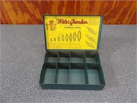 Water Gremlin Rubbercor Sinker Tin Sorter Box