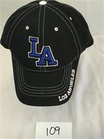 Black LA ball cap