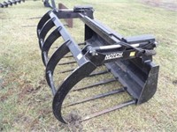 Notch 68in. Manure Bucket w/5 Tine Hyd. Gapple