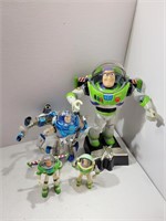 (4) Buzz Lightyear Action Figures