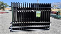 Unused Wrought Iron Fence Bundle- 10537