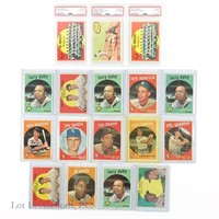 1959 Topps MLB Baseball Trading Cards (PSA) (17)