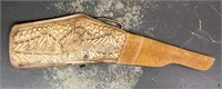 Leather Art Rifle Case Scabbard