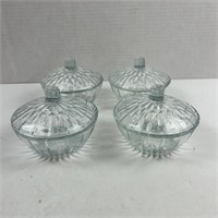 Lot of 4 Candy Dishes