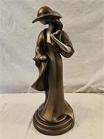 Vintage Art Deco Lady Sculpture
