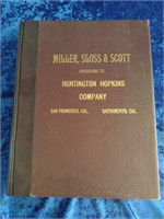 MILLER SLOSS & SCOTT ILLUSTRATED CATALOG HARDWARE