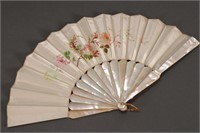 French Mother of Pearl Fan,