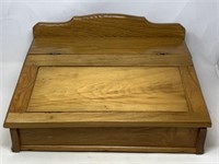 Vintage wooden writing desk