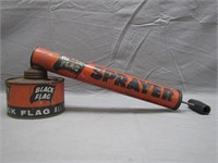 Vintage Black Flag Pump Sprayer