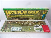 Burlu Lets Play Golf Vintage Board Game (Has all