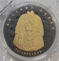 2019 $1 Egypt Tutankhamun Coin (Solomon Islands)