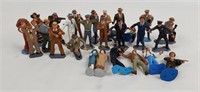 Lot Of Various Gangster Plastic Figures