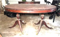 Oval Duncan Phyfe Dining Table