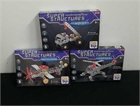 Three new super structures play and build series