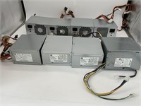 BOX OF EIGHT HP BRAND PC POWER SUPPLIES