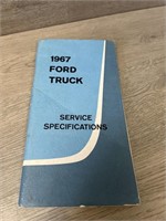 1968 Ford Truck Service Specifications