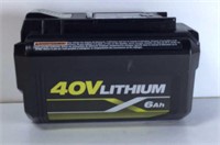 New 40V Lithium 6aH
