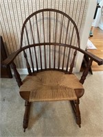 Classic Windsor Style Rocking Chair