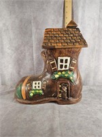 OLD WOMAN IN A SHOE COOKIE JAR