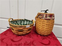 Longaberger baskets popcorn one has liner