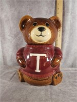 TEXAS A&M TEDDY BEAR COOKIE JAR