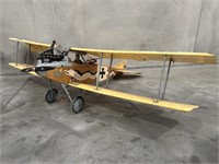 Large Model Wooden Bi-Plane - Length 1950mm
Wing