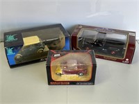 3 x Boxed Model Cars