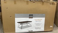 Living Accents Roscoe Dining Table, 66inx40in, New