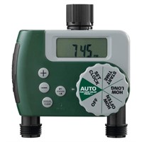 Programmable Hose Faucet Timer, (2-Outlet)