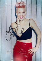 Autograph COA Pink Photo