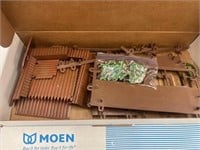 Wooden Fort, 2 Boxes of pieces