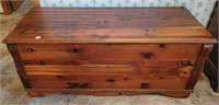 CEDAR CHEST W/TRAY - 48" X 21" X 22"