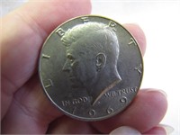 1969D Kennedy Half Dollar 40% Silver