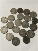 Big Group Old Coins