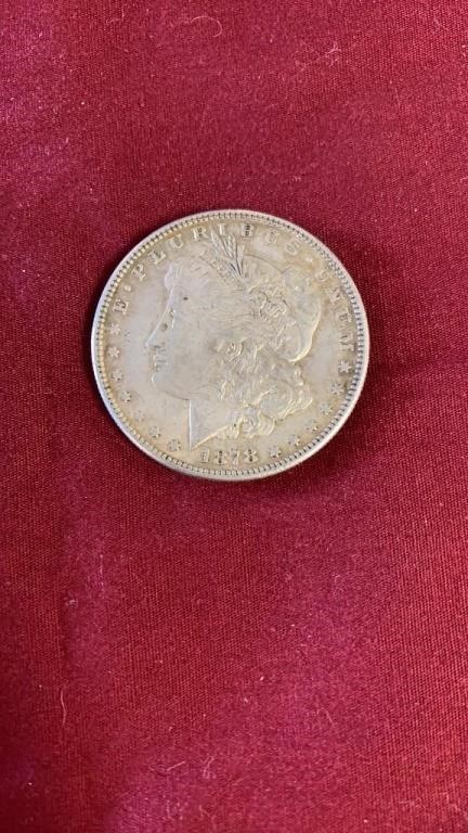 1878-S MORGAN SILVER DOLLAR