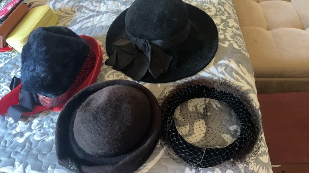 4 hats