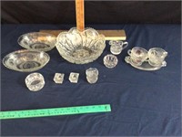 Group miscellaneous glassware