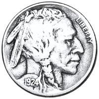 1924-S Buffalo Head Nickel NICELY CIRCULATED