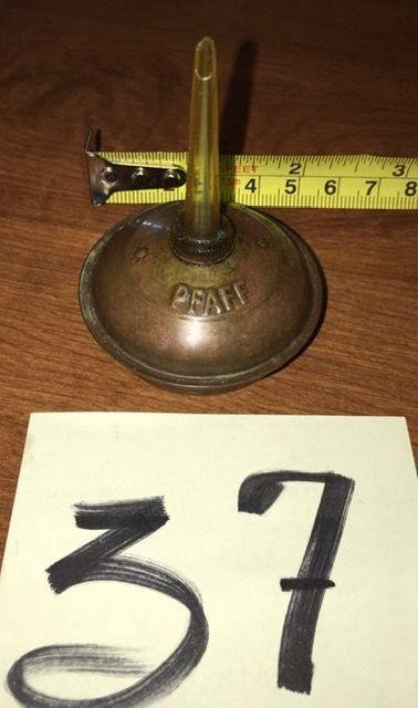 Vintage German Brass Pfaff Sewing Machine Oil Can