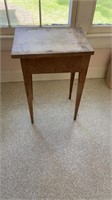 Antique Wooden table with drawer
