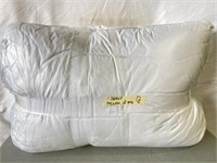 Sealy Queen Pillow 2-Pack *slightly dusty ^