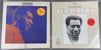 2pc Vtg Otis Redding Promotional Vinyl Records