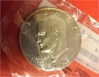 1974-S Eisenhower clad silver dollar CH-PROOF