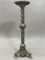 Tall Metal Candlestick VTG