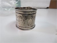 25.6 grams Antique Sterling Silver Napkin Ring